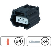 Resim Far Motor Soketi 4 Pin Kablosuz 