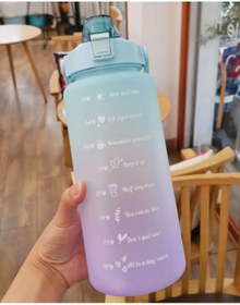 Resim RiverWorld River World 2 lt'lik Su Matarası Motivasyon Amaçlı Günlük Kullanım 