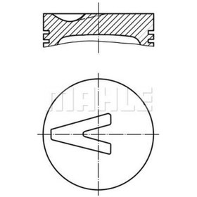 Resim MAHLE 0826202 Piston Segman 0.50 BMW M51 M41 E34 E36 E39 E38 Range Rover II (P38a) 2.5 D Opel Omega B (V94) 2.5 Td (WM887341) (Fiyat:6 Adet İçindir) 