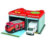 Resim Speed City Acil Durum İstasyonu İtfaiye ve Ambulans Aracı 