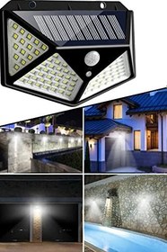 Resim StarMax Güneş Enerjili Hareket Sensörlü Ip65 Suya Dayanıklı 100 Led Lamba 1410 