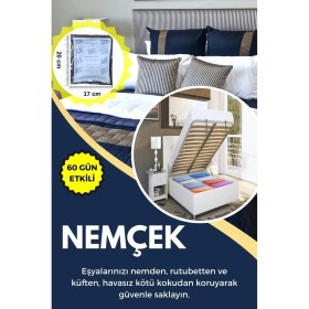 Resim Nemtut Nemçek Nem Alıcı ve Tutucu Rutubet Giderici Önleyici Korozyon Önleyici Koku Giderici 500 gr 2 Paket 