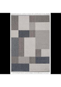 Resim Hoom Rugs Bukle 1403 Mavi İskandinav Halı 