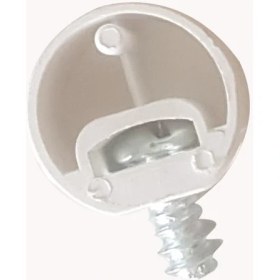 Resim NSP Raf Pimi Raffix Vidalı Beyaz 5'li 