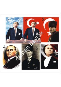Resim Atatürk Bayrağı 70 X 105 Cm 
