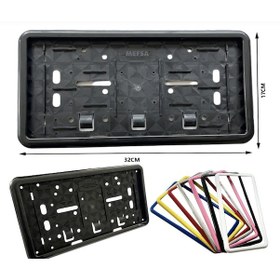 Resim Point Parlak Siyah Motor Plakalık Piano Black Takmatik Plakalık Çerçevesi Piano Black 