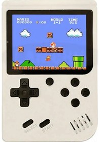 Resim Geekyou Taşınabilir 400 Oyunlu Retro Konsol - Tv'de Oynanabilir, Renkli Ekran, Şık Tasarım 