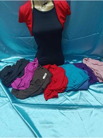 Resim ADONİX 3 lü Çocuk Renkli Kısa Bolero ceket bluz 