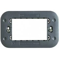 Resim Bticino Axolute H4703 3 Modül Vidalı Kaide 