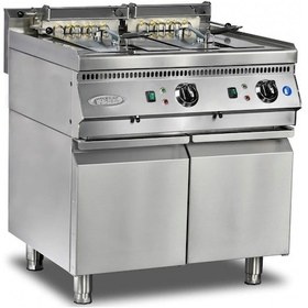 Resim Pimak Elektrikli Fritöz 700 Seri 12+12 Lt Dolaplı 80 X 70 X 85 Cm 