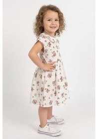 Resim Miababy Fırfırlı Bebe Yaka Elbise Oranj 