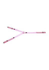 Resim Binicilik Göğüs Kemeri, Usb Şarj Edilebilir, Yansıtıcı Led Işık - Gül Kırmızısı Çok Renkli 