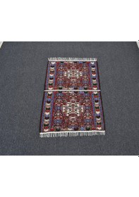 Resim Zehra Abla Halı El Dokuma Benzersiz İran Sine Yün Kilim 6276 