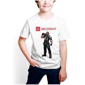 Resim Valorant Brimstone Dijital Baskılı Çocuk Tişört 