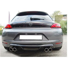 Resim Vw Scirocco Mk3 Caractere Difüzör Çıkışsız Piano Black 2008 - 
