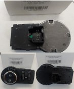 Resim İthal Far Açma Anahtarı 9pin Otomatik 13301752 Aveo Cruze Astra J KNO-İTHAL-13301752 