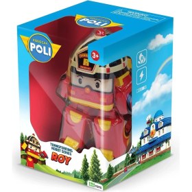 Resim MCM Group Polı MRT-0652 Robocar Poli Transforming Robot Roy Figür -Necotoys 