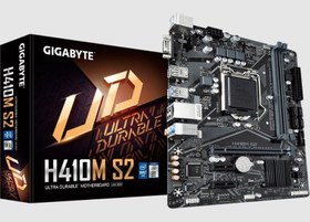 Resim Gigabyte H410M S2 Intel 10.Nesil DDR4 Vga mATX Anakart 