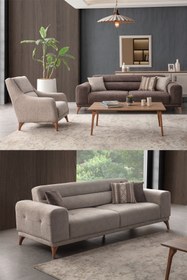 Resim Eymense Alfa Koltuk Takımı 3+3+1 