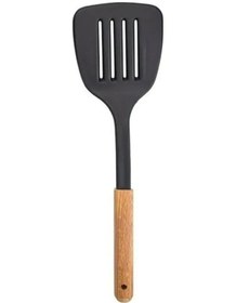 Resim Ahşap Saplı Servis Spatula Royaleks-80812 Çok Renkli 