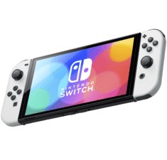 Resim Nintendo Switch Konsol OLED Model White ve OTL Super Mario Kulaklık Bundle Paket 