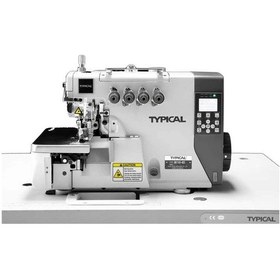 Resim Typical Gn-7100-4bkd3 4 İplik Full Otomatik Havalı Kıstırmalı Overlok Makinesi 