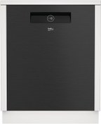 Resim Beko BBM 160 D 6 Programlı 14 Kişilik Ankastre Bulaşık Makinesi 