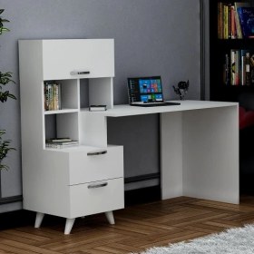 Resim BMdekor Çalışma Masası Turka Beyaz 