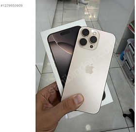 Resim Apple iPhone 16 Pro Max İkinci El TR | 256 GB | Çöl Titanyum 