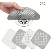Resim Sunshine011 Gri + Beyaz Saç Filtresi Tıkanma Önleyici Banyo Küvet Lavabo Duş 