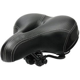 Resim Dinosaurs Home Rahat Geniş Bisiklet Koltuğu - Siyah Altın 