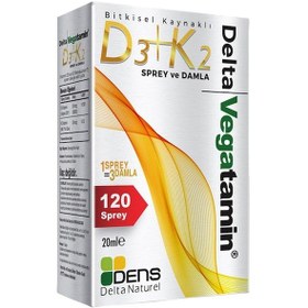 Resim vegatamin vegan D3+K2 Vitamini 20Ml 