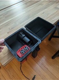 Resim Lucest Tesla Model 3 Uyumlu Arka Merkez Konsolu 120V Outlet Inverter Montajı (Plastik Aparattır!!!) 