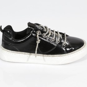 Resim Dgn 2461 Kadin Bağcikli Sneaker Ayakkabı 