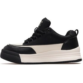 Resim Guja Kadın Deri Sneaker Bot 25k 25k301 Z Siyah Siyah 