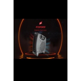 Resim Raks PF20 Black Elektrikli Fanlı Isıtıcı - Soğutucu 