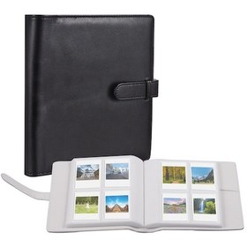 Resim Jeemson Siyah 32 Sayfa 128 Cüzdanlı Fotoğraf Albümü - Su Geçirmez Kapaklı, Saydam Pocket'li, 9x12.5cm Fotoğraflar İçin 