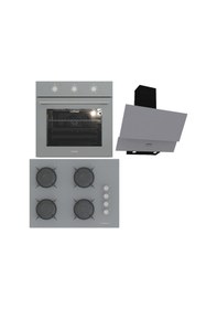 Resim Termikel BO O6435C A + BH P7144C A + CH C6532C BA Antrasit Ankastre Set 