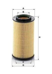 Resim Hu 824 X - Yağ Filtresi - Mann Fılter 