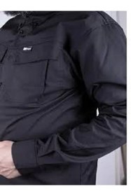 Resim Nikbin Outdoor Taktik Spor Gömlek Likralı Siyah 