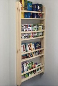 Resim MrtAhşap Montessori Raf Ahşaptan Eğitici 