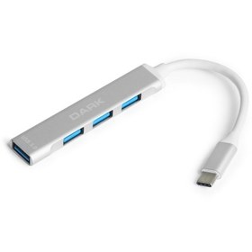 Resim DARK DK-AC-USB310C Type-C to Usb3.0 4 Port Çeviric 