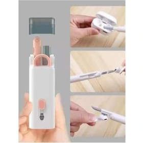 Resim Hype Store Çok Fonksiyonlu 7 Parça Klavye Ekran Kulaklık Temizleme Kiti 