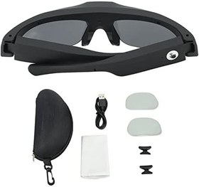 Resim Akıllı Gözlükler, Kablosuz Glasses Optik Ekran Teknolojisi Akıllı Ses Gözlükleri HD Kamera C Dört Çekirdek İşlemci Güneş Gözlüğü Erkek Kadınlar İçin 