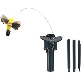 Resim Güneş Enerjili Çırpınan Sinek Kuşu Elektrikli Sinek Kuşu Oyuncak Kuş Bahçe Avlu Veranda Dekorasyonu İçin 