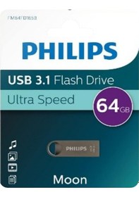 Resim Philips Flash Bellek 64gb Usb 3.1 Metal - Ultra Hızlı 100-150mb/sn-1661 
