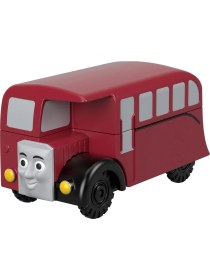 Resim Thomas & Friends™ Trackmaster Sür-Bırak Küçük Tekli Trenler, Bertie, Kırmızı Oyuncak Otobüs, FXX09 