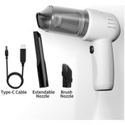 Resim Novahub Powerful 9kpa Suction, Cordless Hand Vacuum - 2 Nozzles, Portable & Fast Charging 