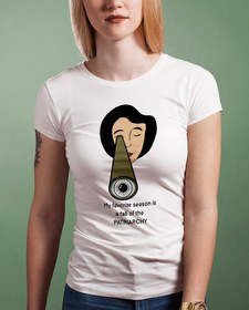 Resim Dört mevsim özgürlük Kadın Tişört 