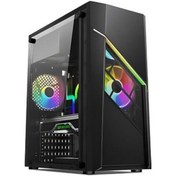 Resim Revenge Elegance 1 RGB Fanlı Akrilik Panel ATX Gaming Oyuncu Kasası 